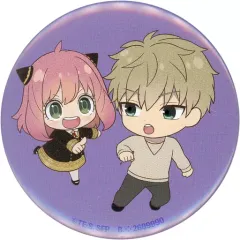 【中古】バッジ・ピンズ アーニャ＆ロイド 缶バッジ 「SPY×FAMILY あそーとこれくしょん」