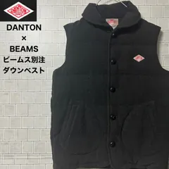 DANTON × BEAMS ビームス別注 ダントン ウールモッサ ダウンベスト　42