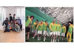 【中古】ポストカード(男性) 四天宝寺B チーム別3枚綴りポストカードセット 「ミュージカル テニスの王子様 The Treasure Match 四天宝寺 feat. 氷帝」