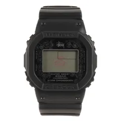 美品 STUSSY ステューシー 25周年記念 CASIO G-SHOCK DW-5000ST-1JR 3rdモデル 腕時計 ウォッチ ブラック 黒 コラボ カシオ ジーショック【メンズ】のサムネイル