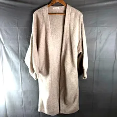 アンドクチュール And Couture コート ニット カーデガン ロング サイドポケット 前開き ベージュ 38サイズ 2025070300032のサムネイル