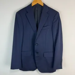 ✨美品【グリーンレーベルリラクシング×REDA】セットアップ/ネイビー/44 美品 グリーンレーベルリラクシング セットアップスーツ 紺 44