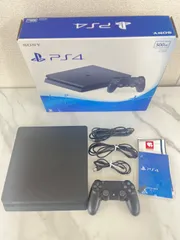 。  通電確認済み PlayStation4 プレステ4 ps4 CUH-2000A B01 ジェットブラック 500GB セット JUMPFORCE ソフト【ゲーム機本体】【2】