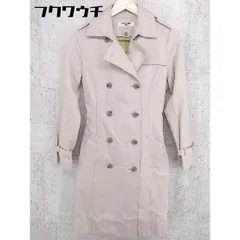 ■ ◎ NATURAL BEAUTY BASIC ライナー付 長袖 トレンチ コート サイズS ベージュ レディース  【中古】 【1002802527722】