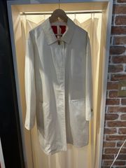BURBERRYS BURBERRY バーバリー トレンチコート ステンカラーコート レディースコート ホワイト系 9号 A-675
