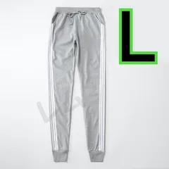Lサイズ　グレー　男女兼用　サイドラインパンツ　新品