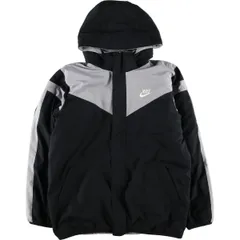 古着 ナイキ NIKE リバースブル 中綿×フリースパーカー メンズM/eaa407853