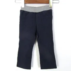 ミキハウス パンツ ボトムス ストレッチ ホットビスケッツ ベビー 男の子用 90サイズ ネイビー MIKIHOUSE 【中古】