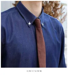 種類43：L/L：ブラック 4ストライプ メンズ ファッション 服 用 オシャレ シンプル 大人 かっこいい 大きいサイズ ストリート 紳士服 シャツ レトロ カジュアル 長袖 快適