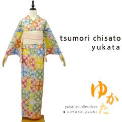 ゆかた ツモリチサト ブランドゆかた グリーン地 あさがお 015 ゆかた ツモリチサト ブランドゆかた グリーン地 あさがお 015