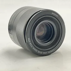 【美品】【純正付属品付】Canon EF-M32mm F1.4 STM カメラレンズ EF-M32mm F1.4 STM ブラック [キヤノンEF-M /単焦点