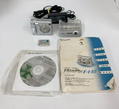 【動作確認済】Fujifilm FinePix F440 デジカメ　ホワイト FUJIFILM FinePix F440 デジカメ a4814 - メルカリ
