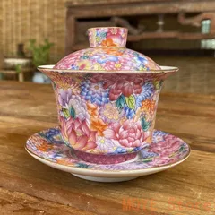 中国　清時代　粉彩蓋物　花中君子　茶入　送料込み1008 2025年最新】Yahoo!オークション -中国 粉彩の中古品・新品・未