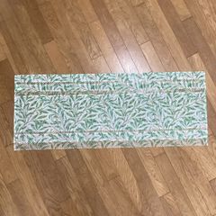 カフェカーテン(柳の枝) サイズ幅110cm x 高さ45cm