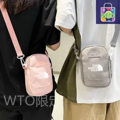 [本日特価] ザ・ノースフェイス ストリートスタイル クロスボディバッグ ユニセックス アウトドア スマホバッグ [本日特価|新品未使用品]-WTO輸入1