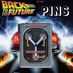 【新品】BACK TO THE FUTURE Flex Capapcitor PINS バックトゥーザフューチャー 次元転移装置 ピンズ ピンバッヂ