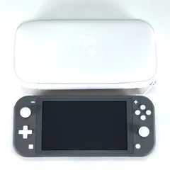 ●任天堂 ゲーム機本体 Nintendo Switch Lite本体 グレー 箱なし