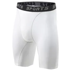 メンズ ショート スポーツ ショーツ タイツ レギンス コンプレッション スパッツ [UVカット + [Sillictor] 吸汗速乾]