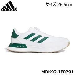 新品★アディダス★MDK92★S2G SL ボア 24 スパイクレス シューズ★BOA★【IF0291】ホワイト/カレッジグリーン★26.5cm★日本正規品