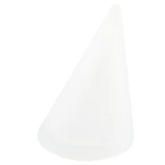 リング立て 白 切込付き 10個 61-153-1-5