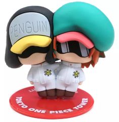 [중고] 트레이딩 피겨 6.펭귄 & 범고래 [쵸코린 마스코트 ONE PIECE] 도쿄 원피스 타워 한정 패키지