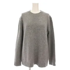セオリー Theory CASHMERE SOLID CREW ニット セーター 長袖 カシミヤ S グレー 01-9301745-023-902 /YM