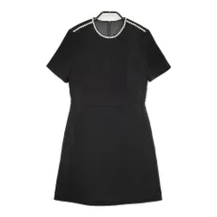 LOULOU WILLOUGHBY 未使用品 ビジューミニワンピース 定価59400円 212420-14-160-95 24SS ブラック レディース ルルウィルビー【中古】5-0608S♪のサムネイル