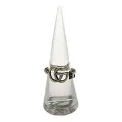 GUCCI グッチ ダブルG GG リング 指輪 Ag925 シルバー 約14号 アクセサリー H12231