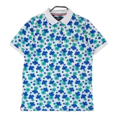 サイズ：L CALLAWAY キャロウェイ  半袖ポロシャツ 花柄 ホワイト系 [240001243095] ゴルフウェア レディース ストスト