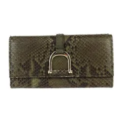 K445 未使用☆ グッチ GUCCI 長財布 パイソン ラウンドファスナー K445 未使用☆ グッチ GUCCI 長財布 パイソン ラウンドファスナー
