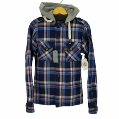 ジースターロー G-STAR RAW フーデッドチェックジャケット メンズ JPN：S のサムネイル