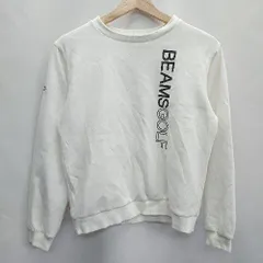 【大人気モデル❣️】Beams Golf Mサイズ トレーナー　チェック柄 大人気モデル❣️】Beams Golf Mサイズ トレーナー チェック柄