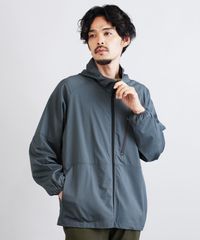 新品 未使用 JIGGYS SHOP(ジギーズショップ)撥水微メッシュマンパーパッカブルジャケット 217461 チャコールグレー