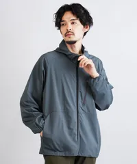 新品 未使用 JIGGYS SHOP(ジギーズショップ)撥水微メッシュマンパーパッカブルジャケット 217461 チャコールグレーのサムネイル