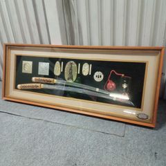 模造刀 額入り刀 大型掛け飾り 美術工芸品•アンティーク骨董品 □模造刀•額入り刀•大型掛け飾り□美術工芸品•アンティーク骨董
