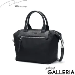 ダブルアンドデイナイト トートバッグ レディース 小さめ ブランド W&.Day/Night 通勤 軽い ナイロン 2WAY 斜めがけバッグ Luno 15581 ブラック