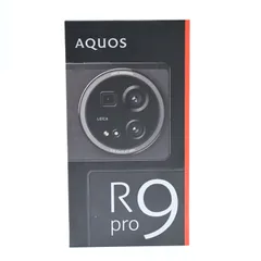 【未使用に近い】SIMフリー AQUOS R9 Pro ブラックのサムネイル