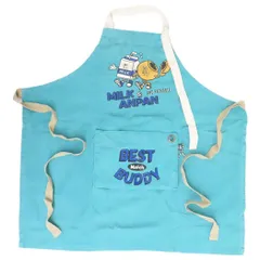 【メール便】AND PACKABLE エプロン パッカブルエプロン PAP ミルクアンドアンパン BL テクノプライム お料理 キッチン用品 ギフト プレゼント グッズ 