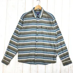【Men's M グリーン系】 Patagonia ( パタゴニア ) ロングスリーブ ライトウェイト フィヨルド フランネル シャツ Long Sleeve Lightweight Fjord Flannel Shirt 54020 Int