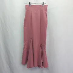 ◇ Θ snidel スナイデル ロング マーメイド スカート サイズ0 ピンク レディース E  【1502180024047】