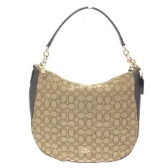 COACH コーチ 2WAYショルダーバッグ  シグネチャー/ジャガード A1681   ブラウン/ベージュ レディース / 240001164726