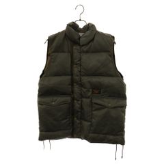 WTAPS (ダブルタップス) 11AW M-69 NYLON VEST サイドドローコード ナイロン パテッド ベスト カーキ 112SPDT-JKM01