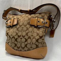 【✨美品✨】COACH/コーチ/シグネチャー/ショルダーバッグ/F03574/ベルトデザイン/斜め掛け可/No.916