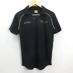 G■アスレタ/ATHLETA Tシャツ/フットサル トレーニングウエア【M】黒/men's/71【中古】■