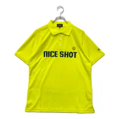 中古 メンズ パーリーゲイツ PEARLY GATES 半袖ポロシャツ 6(LL) 黄色 イエロー 2025年モデル