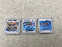 ドラゴンクエストXI 過ぎ去りし時を求めて・VII エデンの戦士たち・スライムもりもりドラゴンクエスト3 大海賊としっぽ団　　3DSソフト3点