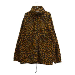 BALENCIAGA (バレンシアガ) 18AW レオパードフリースブルゾン ジップアップジャケット ブラウン 532673 TBV08のサムネイル