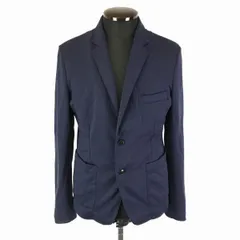 ジャーナルスタンダード★スウェット生地/テーラードジャケット【メンズM/紺】relume JOURNAL STANDARD◆BF139