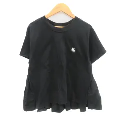 コンバース CONVERSE Tシャツ カットソー 半袖 黒 ブラック /YK29
