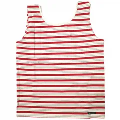 新品 Le Minor ルミノア フランス製 DEBARDEUR ボーダータンクトップ LM20G966MUL 1 RED Tシャツ トップス g12665